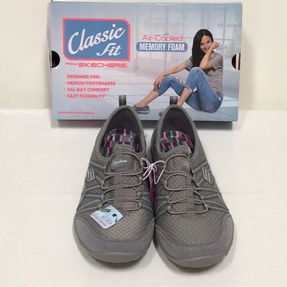 skechers sko air cooled memory foam